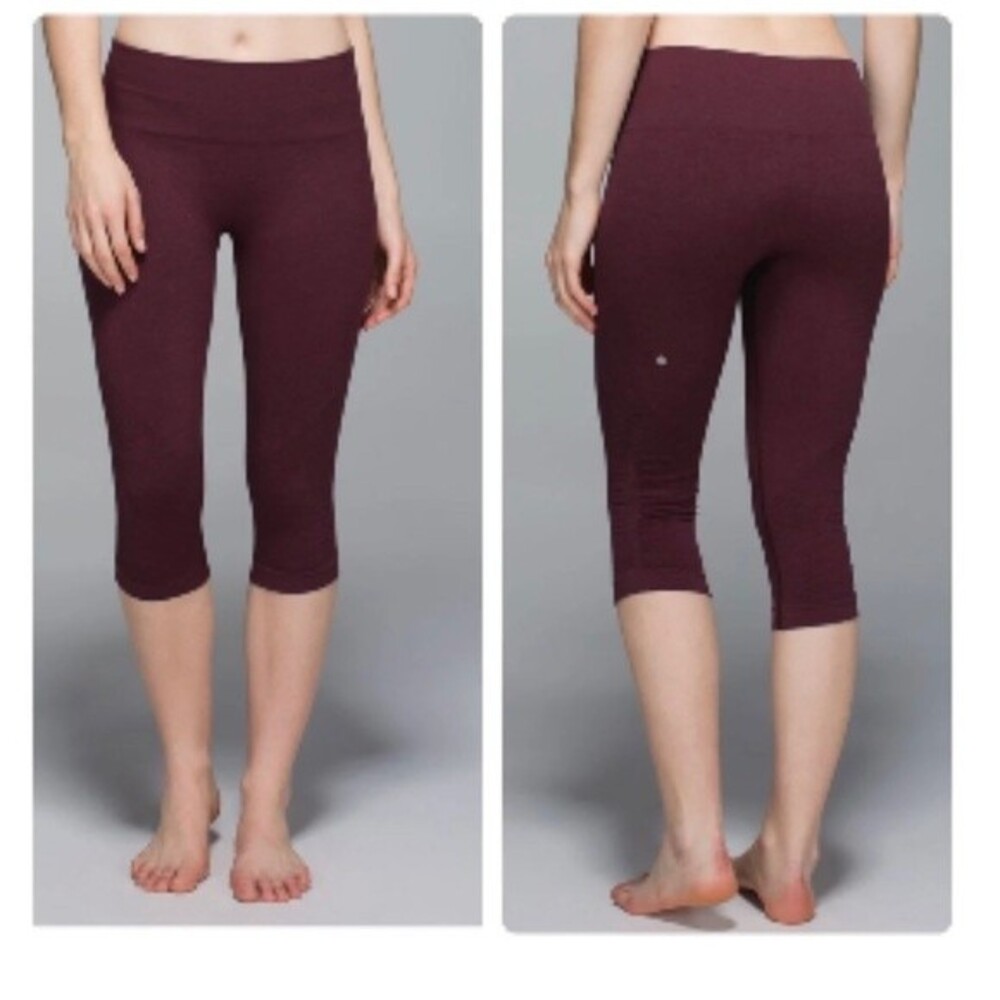 Lululemon In The Flow Crop II Size 8